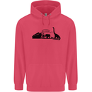 Noahs Ark Dinosaurs T-Rex Atheist Atheism Childrens Kids Hoodie Heliconia