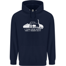 Noahs Ark Dinosaurs T-Rex Atheist Atheism Childrens Kids Hoodie Navy Blue