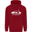 Noahs Ark Dinosaurs T-Rex Atheist Atheism Childrens Kids Hoodie Red