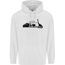 Noahs Ark Dinosaurs T-Rex Atheist Atheism Childrens Kids Hoodie White
