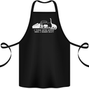 Noahs Ark Dinosaurs T-Rex Atheist Atheism Cotton Apron 100% Organic Black