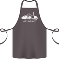 Noahs Ark Dinosaurs T-Rex Atheist Atheism Cotton Apron 100% Organic Dark Grey