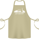 Noahs Ark Dinosaurs T-Rex Atheist Atheism Cotton Apron 100% Organic Khaki