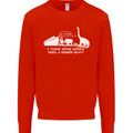 Noahs Ark Dinosaurs T-Rex Atheist Atheism Kids Sweatshirt Jumper Bright Red