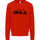 Noahs Ark Dinosaurs T-Rex Atheist Atheism Kids Sweatshirt Jumper Bright Red