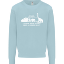 Noahs Ark Dinosaurs T-Rex Atheist Atheism Kids Sweatshirt Jumper Light Blue