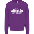 Noahs Ark Dinosaurs T-Rex Atheist Atheism Kids Sweatshirt Jumper Purple