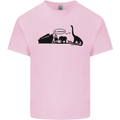 Noahs Ark Dinosaurs T-Rex Atheist Atheism Kids T-Shirt Childrens Light Pink