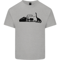 Noahs Ark Dinosaurs T-Rex Atheist Atheism Kids T-Shirt Childrens Sports Grey