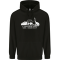 Noahs Ark Dinosaurs T-Rex Atheist Atheism Mens 80% Cotton Hoodie Black