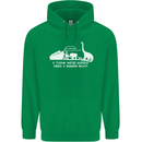 Noahs Ark Dinosaurs T-Rex Atheist Atheism Mens 80% Cotton Hoodie Irish Green