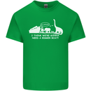 Noahs Ark Dinosaurs T-Rex Atheist Atheism Mens Cotton T-Shirt Tee Top Irish Green