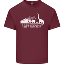 Noahs Ark Dinosaurs T-Rex Atheist Atheism Mens Cotton T-Shirt Tee Top Maroon