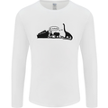 Noahs Ark Dinosaurs T-Rex Atheist Atheism Mens Long Sleeve T-Shirt White