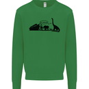 Noahs Ark Dinosaurs T-Rex Atheist Atheism Mens Sweatshirt Jumper Irish Green