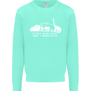 Noahs Ark Dinosaurs T-Rex Atheist Atheism Mens Sweatshirt Jumper Peppermint