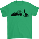 Noahs Ark Dinosaurs T-Rex Atheist Atheism Mens T-Shirt Cotton Gildan Irish Green