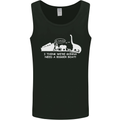 Noahs Ark Dinosaurs T-Rex Atheist Atheism Mens Vest Tank Top Black