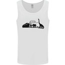 Noahs Ark Dinosaurs T-Rex Atheist Atheism Mens Vest Tank Top White