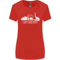 Noahs Ark Dinosaurs T-Rex Atheist Atheism Womens Wider Cut T-Shirt Red