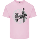 Non Nobie St. George's Day Knights Templar Kids T-Shirt Childrens Light Pink