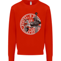 Non Nobie St. George's Day Knights Templar Mens Sweatshirt Jumper Bright Red