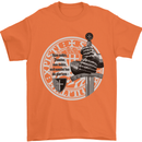 Non Nobie St. George's Day Knights Templar Mens T-Shirt Cotton Gildan Orange