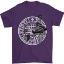 Non Nobie St. George's Day Knights Templar Mens T-Shirt Cotton Gildan Purple