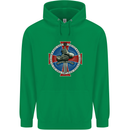 Non Nobis St. George Childrens Kids Hoodie Irish Green