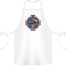Non Nobis St. George Cotton Apron 100% Organic White