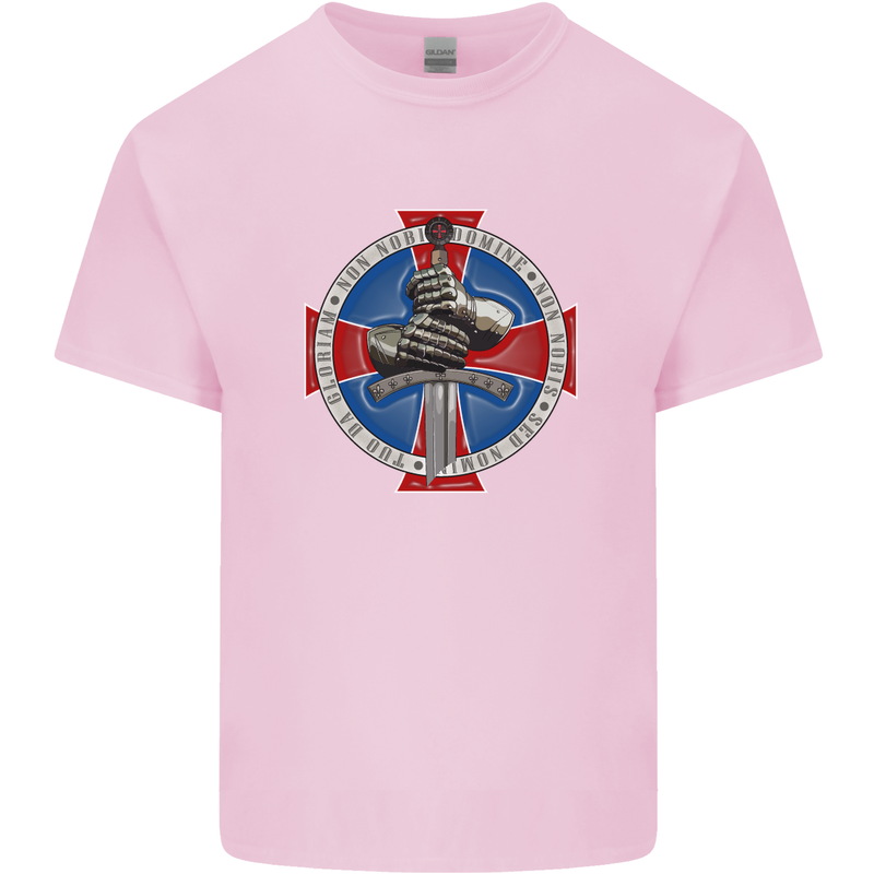 Non Nobis St. George Kids T-Shirt Childrens Light Pink