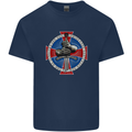 Non Nobis St. George Kids T-Shirt Childrens Navy Blue