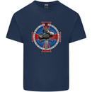 Non Nobis St. George Kids T-Shirt Childrens Navy Blue