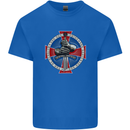 Non Nobis St. George Kids T-Shirt Childrens Royal Blue