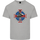 Non Nobis St. George Kids T-Shirt Childrens Sports Grey