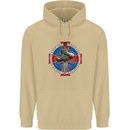 Non Nobis St. George Mens 80% Cotton Hoodie Sand
