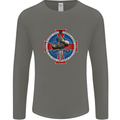 Non Nobis St. George Mens Long Sleeve T-Shirt Charcoal