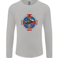 Non Nobis St. George Mens Long Sleeve T-Shirt Sports Grey