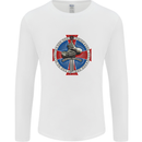 Non Nobis St. George Mens Long Sleeve T-Shirt White