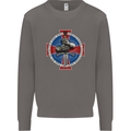 Non Nobis St. George Mens Sweatshirt Jumper Charcoal