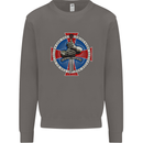 Non Nobis St. George Mens Sweatshirt Jumper Charcoal