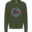 Non Nobis St. George Mens Sweatshirt Jumper Forest Green