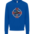 Non Nobis St. George Mens Sweatshirt Jumper Royal Blue
