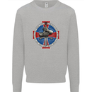 Non Nobis St. George Mens Sweatshirt Jumper Sports Grey
