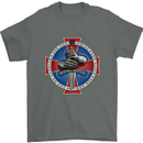 Non Nobis St. George Mens T-Shirt Cotton Gildan Charcoal