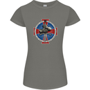 Non Nobis St. George Womens Petite Cut T-Shirt Charcoal