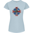 Non Nobis St. George Womens Petite Cut T-Shirt Light Blue
