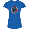 Non Nobis St. George Womens Petite Cut T-Shirt Royal Blue