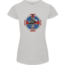 Non Nobis St. George Womens Petite Cut T-Shirt Sports Grey