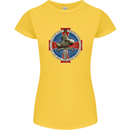 Non Nobis St. George Womens Petite Cut T-Shirt Yellow